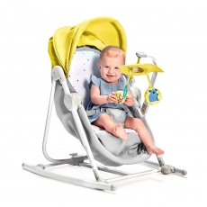 Шезлонг-гойдалка 5 в 1 Kinderkraft Unimo Yellow